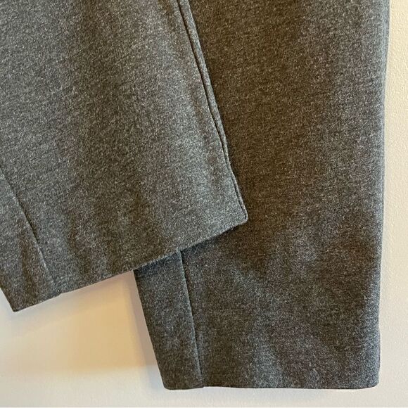 J. Jill Ponte Slim Leg Dark Heather Gray Pant | SZ M - Picture 7 of 11